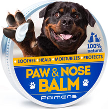 Load image into Gallery viewer, 0,5 Oz Natural Dog Paw Balm, Dog Paw Protection for Hot Pavement, Dog Paw Wax for Dry Paws &amp; Nose, Canine Paw Moisturizer for Cracked Paws, Cream Butter for Cat, Dogs Paw Protectors, Paw Pad Lotion