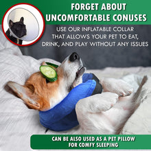 Load image into Gallery viewer, Soft Dog Cone Alternative, Comfy Dog Cones for Small Dogs, Cat Cone, Inflatable Dog Collars for After Surgery, Neck Dog Donut Collar, Small Dog Recovery Collar for Dogs, Elizabethan Collar for Dogs