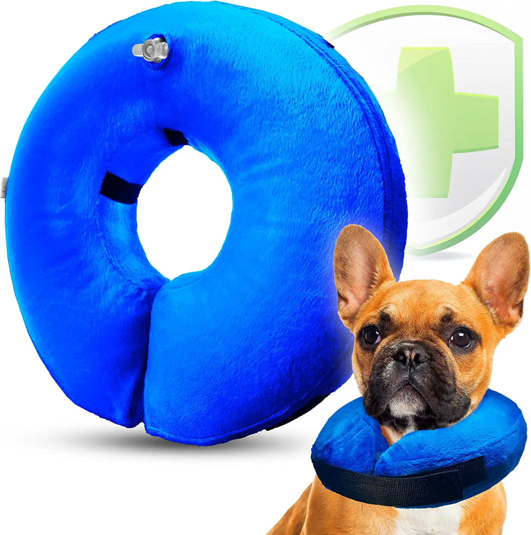 Dog top donut collar